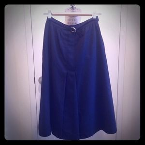 Vintage Navy Skirt